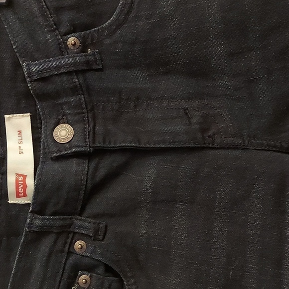 LEVI'S 511 Slim Dark Wash Jeans - Picture 4 of 11